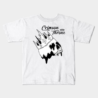 Crimson Throne Design 2 Kids T-Shirt